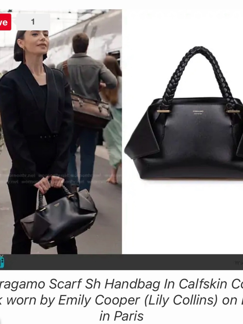 Ferragamo Scarf Bag (Medium)